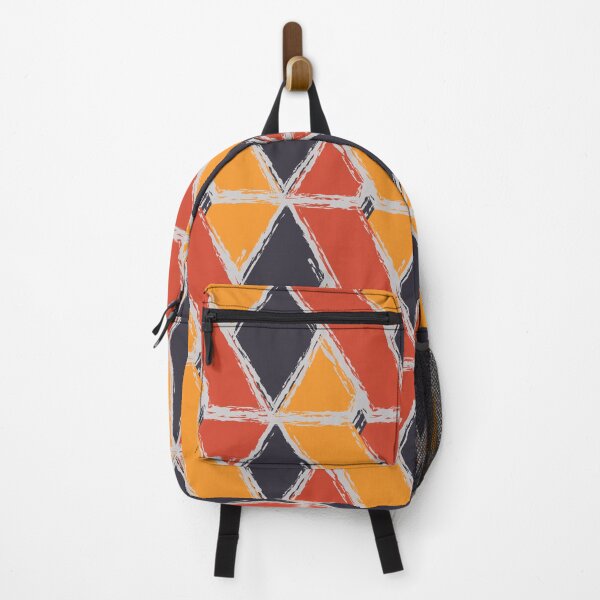 Item preview, Yellow, red, playful, trendy, modern brush stroke pattern designed and sold by theendup.