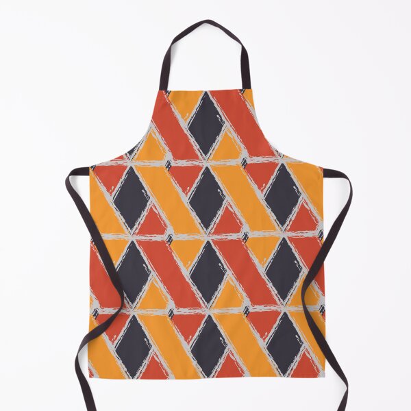 Item preview, Yellow, red, playful, trendy, modern brush stroke pattern designed and sold by theendup.