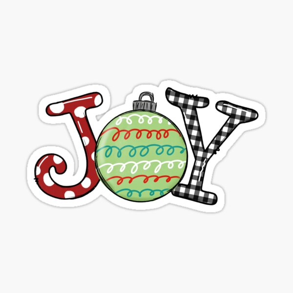Christmas joy Sticker