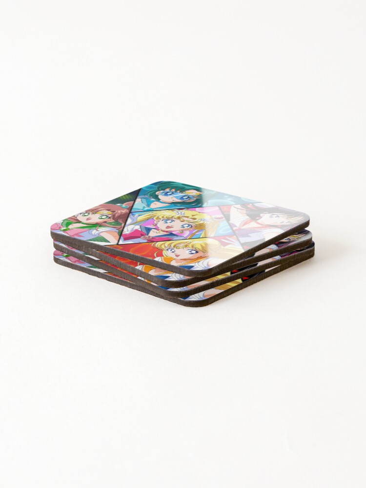 Thumbnail 4 of 5, Coasters (Set of 4), Senshi World designed and sold by SassySpice.