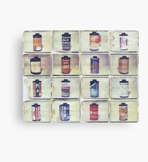 Film Collage #3 Canvas Print