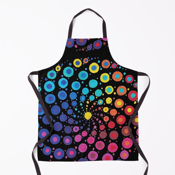 Item preview, Dippy Doodle Dotty Mandala Black Background designed and sold by Maria Jordan-O'Reilly.