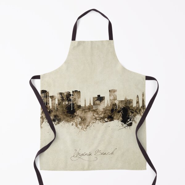 Artikelvorschau, Virginia Beach Virginia Skyline entworfen und verkauft von ArtPrints.