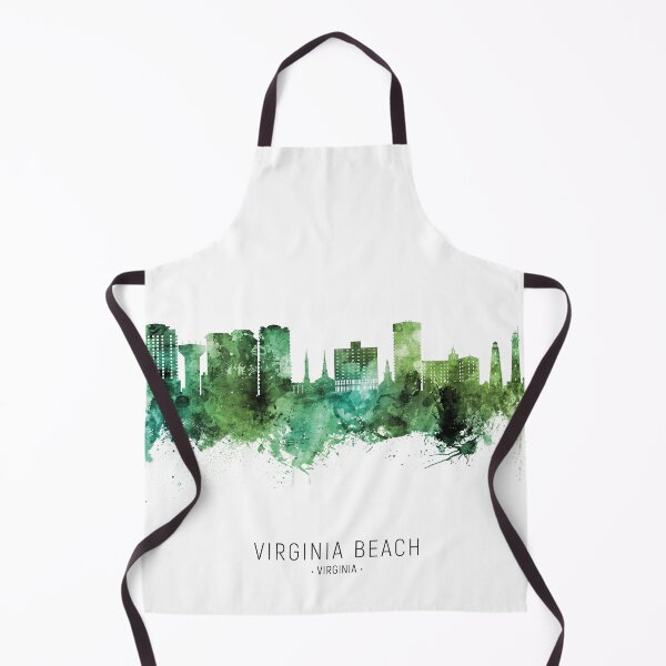 Artikelvorschau, Virginia Beach Virginia Skyline entworfen und verkauft von ArtPrints.