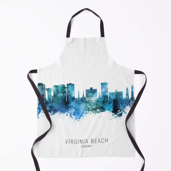 Artikelvorschau, Virginia Beach Virginia Skyline entworfen und verkauft von ArtPrints.