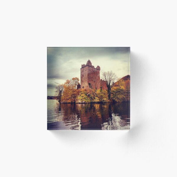 Castle Loch Ness Acrylic Block