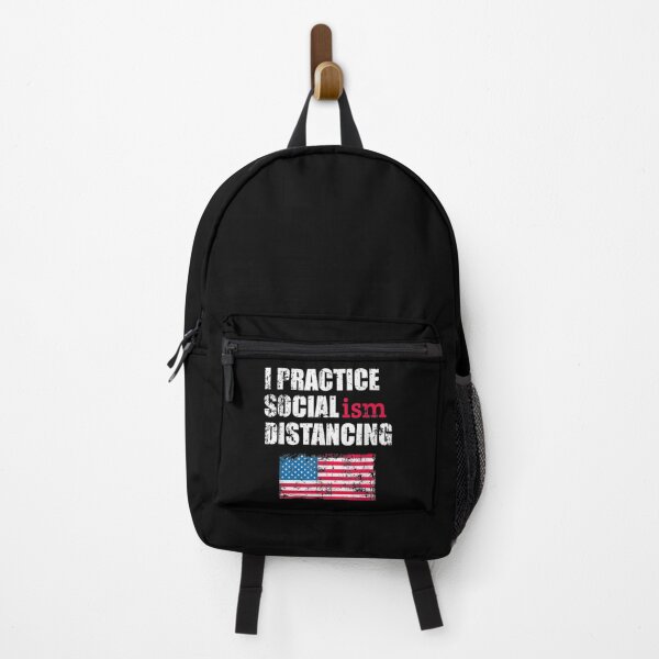 Item preview, I Practice Socialism Distancing Anti Socialism Funny Political designed and sold by BonnieBednar31.