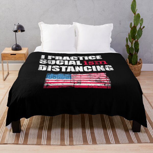 Item preview, I Practice Socialism Distancing Anti Socialism Funny Political designed and sold by BonnieBednar31.