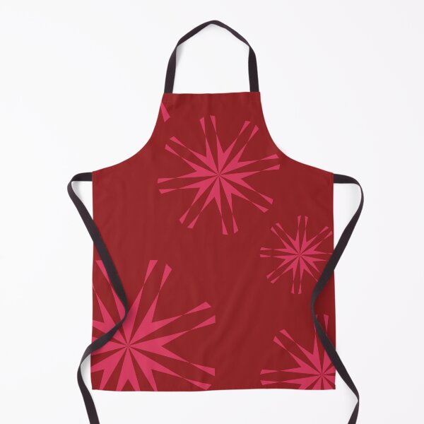 Item preview, Pink, red, simple, trendy, urban illustration pattern in star / flower abstraction designed and sold by theendup.