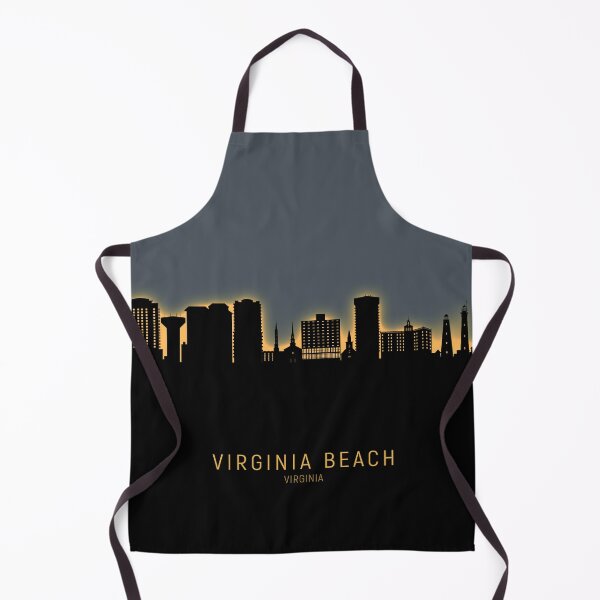 Artikelvorschau, Virginia Beach Virginia Skyline entworfen und verkauft von ArtPrints.