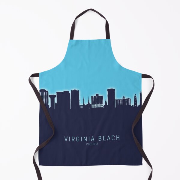 Artikelvorschau, Virginia Beach Virginia Skyline entworfen und verkauft von ArtPrints.