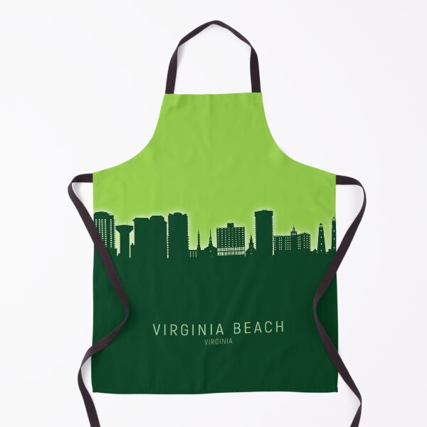 Artikelvorschau, Virginia Beach Virginia Skyline entworfen und verkauft von ArtPrints.