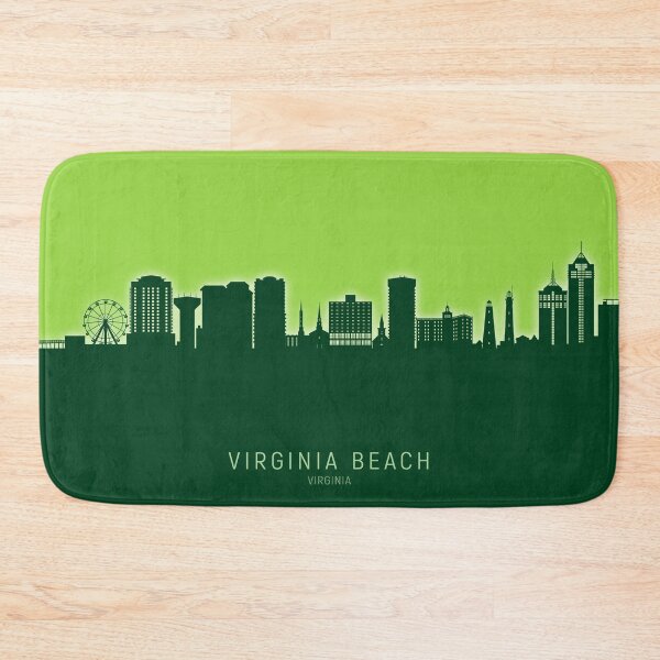 Artikelvorschau, Virginia Beach Virginia Skyline entworfen und verkauft von ArtPrints.