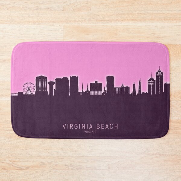 Artikelvorschau, Virginia Beach Virginia Skyline entworfen und verkauft von ArtPrints.