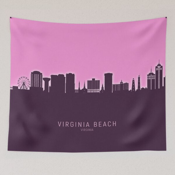 Item preview, Virginia Beach Virginia Skyline designed and sold by ArtPrints.