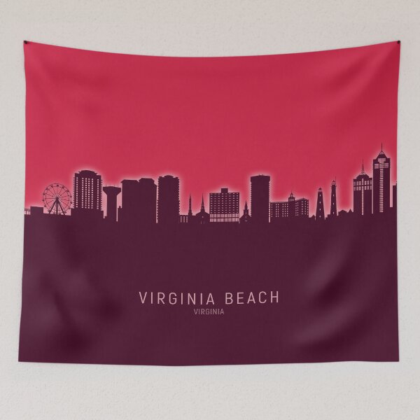 Item preview, Virginia Beach Virginia Skyline designed and sold by ArtPrints.