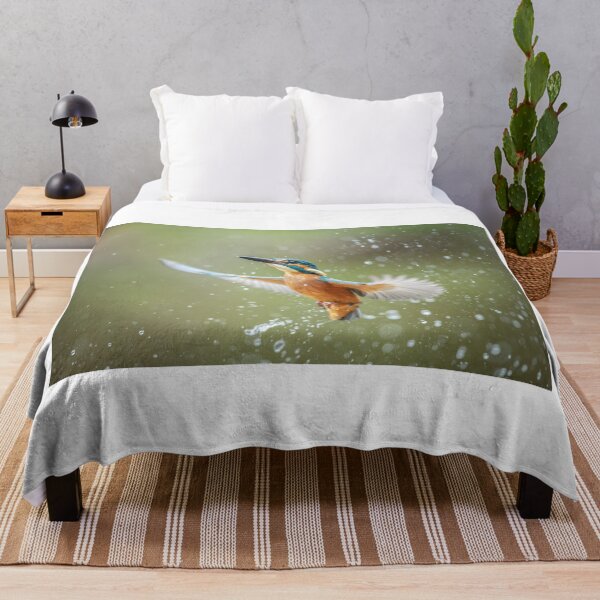 Item preview, Kingfisher coming out of the water designed and sold by toms206.