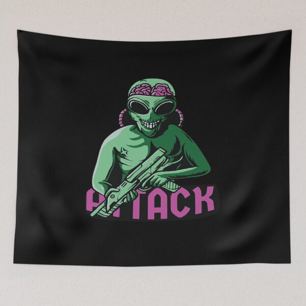 Item preview, Alien Atack  designed and sold by youssefattigui.