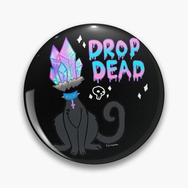 Artikelvorschau, Pastell Goth Crystal Cat entworfen und verkauft von yuricupcakes.