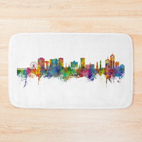 Artikelvorschau, Virginia Beach Virginia Skyline entworfen und verkauft von ArtPrints.