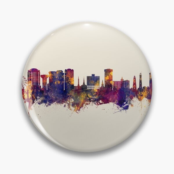 Item preview, Virginia Beach Virginia Skyline designed and sold by ArtPrints.