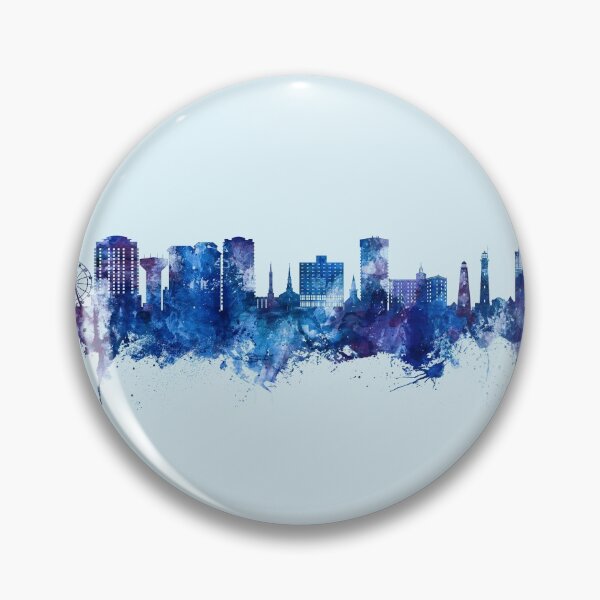 Item preview, Virginia Beach Virginia Skyline designed and sold by ArtPrints.