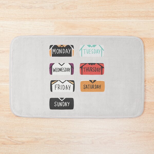 Item preview, Karasuno Seijoh Nekoma Shiratorizawa Jersey Weekly Planner Organiser designed and sold by Skinpedia.