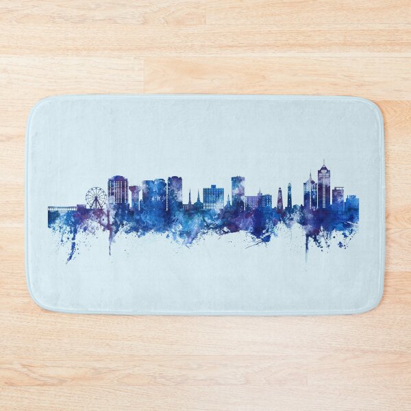 Artikelvorschau, Virginia Beach Virginia Skyline entworfen und verkauft von ArtPrints.