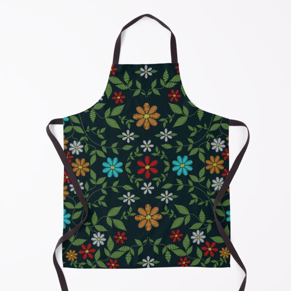 Item preview, Colorful flowers stitch effect designed and sold by Desenatorul1976.