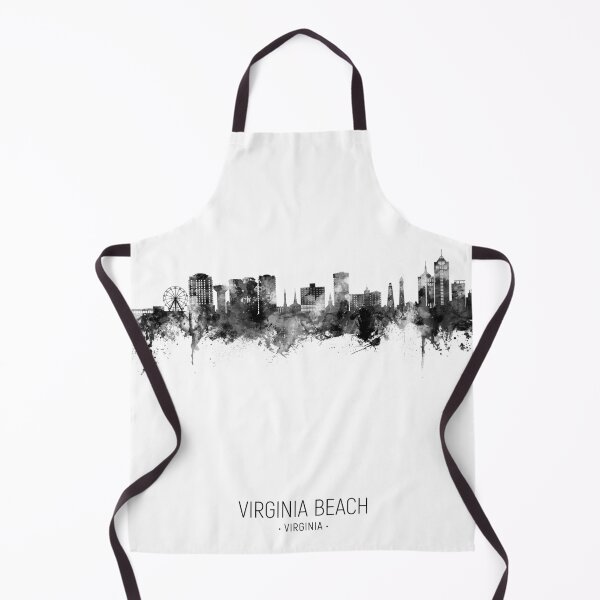 Artikelvorschau, Virginia Beach Virginia Skyline entworfen und verkauft von ArtPrints.