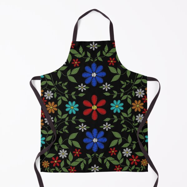 Item preview, Colorful flowers stitch effect designed and sold by Desenatorul1976.