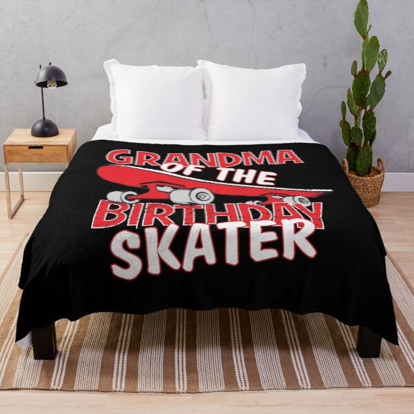 Item preview, Grandma The Birthday Skater Boy And Girl B-day Party print designed and sold by Grabitees.