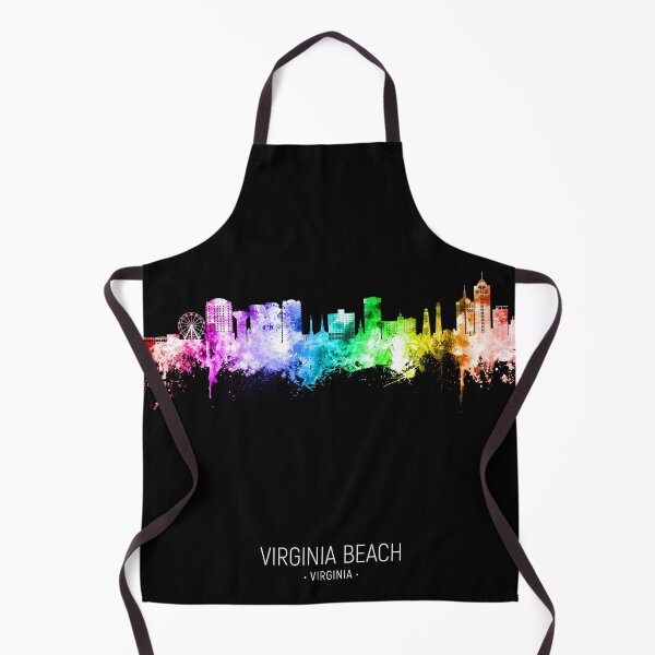 Artikelvorschau, Virginia Beach Virginia Skyline entworfen und verkauft von ArtPrints.