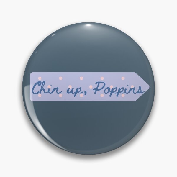 Item preview, Chin Up Poppins Post It  designed and sold by hashnan21.