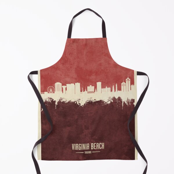 Artikelvorschau, Virginia Beach Virginia Skyline entworfen und verkauft von ArtPrints.