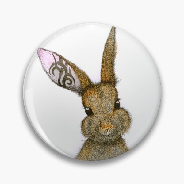 Item preview, MARVY - conejito de pascua tatuado designed and sold by RHFstudio.