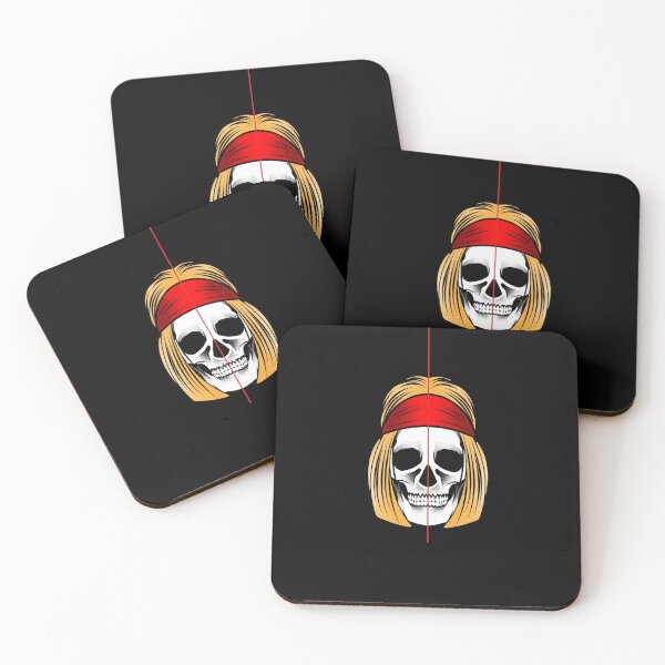 Item preview, Pirate's Skull With Hair and Bandana Design designed and sold by joabaj.