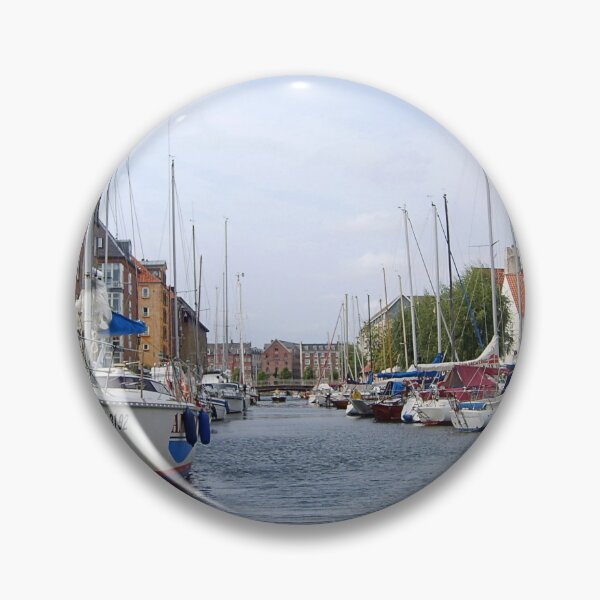 Item preview, Scenery with water canal in Copenhagen city, Denmark designed and sold by Ambasador.
