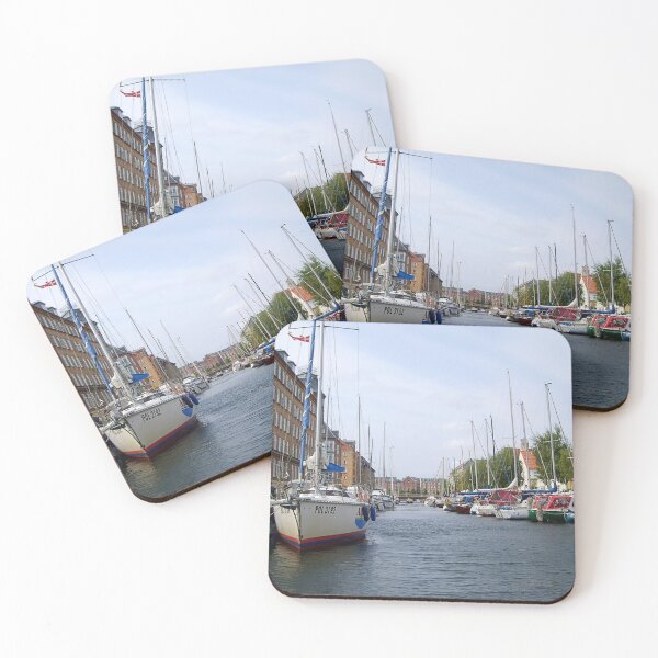 Item preview, Scenery with water canal in Copenhagen city, Denmark designed and sold by Ambasador.