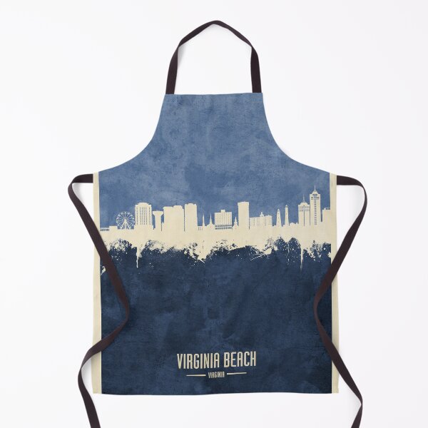 Artikelvorschau, Virginia Beach Virginia Skyline entworfen und verkauft von ArtPrints.