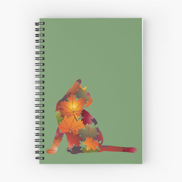 Item preview, 03  CAT AND AUTUMN LEAVES designed and sold by Cr1sV.