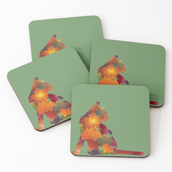 Item preview, 03  CAT AND AUTUMN LEAVES designed and sold by Cr1sV.