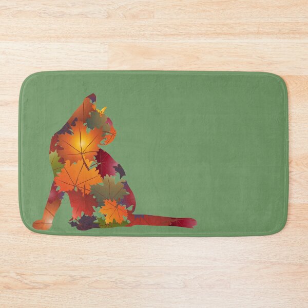 Item preview, 03  CAT AND AUTUMN LEAVES designed and sold by Cr1sV.