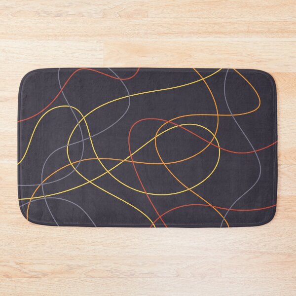 Item preview, Colorful, modern, simple trendy, curvy lines in messy look designed and sold by theendup.