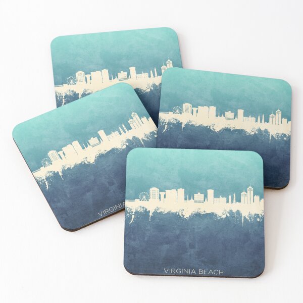 Item preview, Virginia Beach Virginia Skyline designed and sold by ArtPrints.