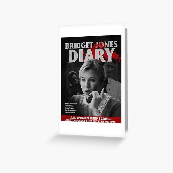 Item preview, Bridget Jones Diary 2001 Classic Horror Design designed and sold by mariaderdesign.