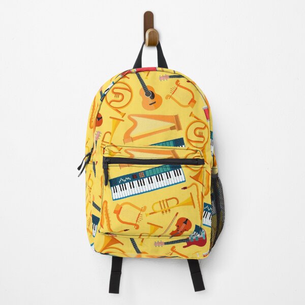 Item preview, Musical Instruments (Yellow Background) designed and sold by Rosinda.