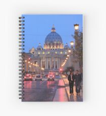 The Vatican at Twilight Spiral Notebook