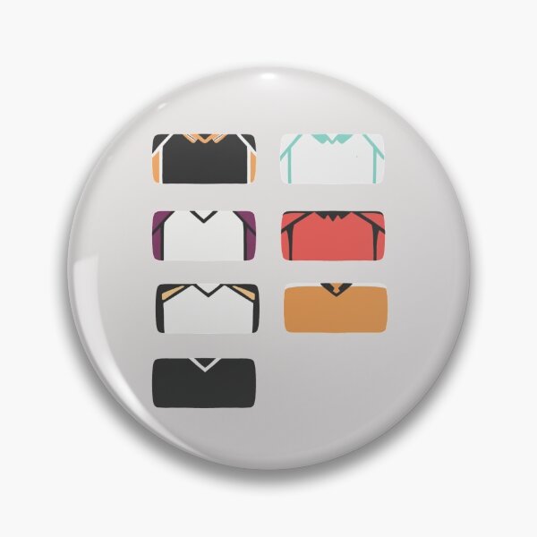 Item preview, Cute Karasuno Seijoh Nekoma Jersey Shirt - Bullet Journal Pack designed and sold by Skinpedia.