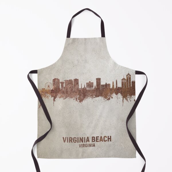 Artikelvorschau, Virginia Beach Virginia Skyline entworfen und verkauft von ArtPrints.